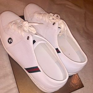 GUCCI SNEAKERS WHITE SIZE 13